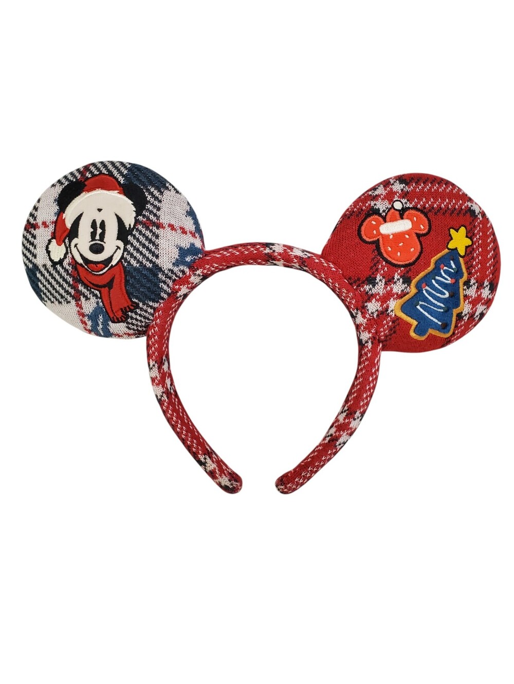 Disney Parks Christmas Holiday Sweater Mickey Ears Headband Spirit Jersey